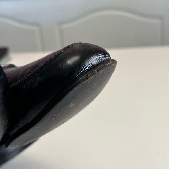 Vintage Gucci Men's loafers black size EU 44.5 US 11.5 - Picture 8 of 16